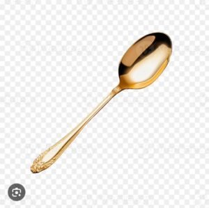6Pcs Light Gold Spoon