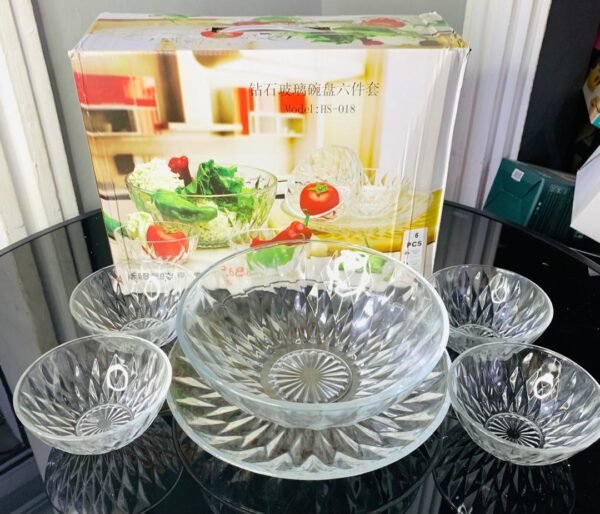 Glass Salad Bowl