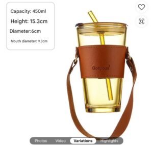 Gorgeous Handle Cup 450ml
