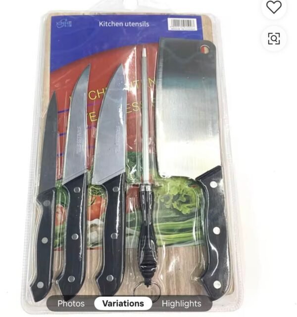Knife Set Wood