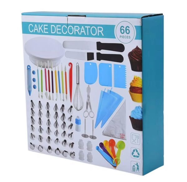 66pcs Cake Decorator