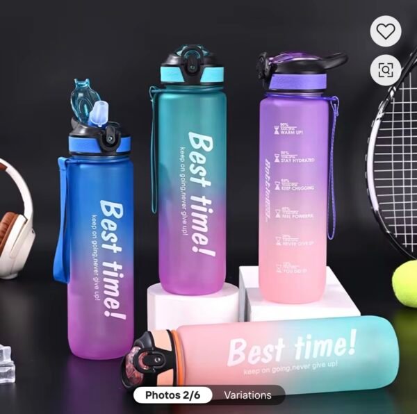 Best Time Water Bottle