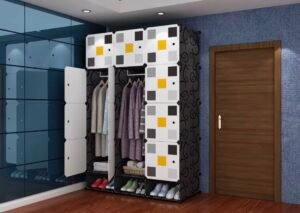 12 Cubes Plastic Wardrobe