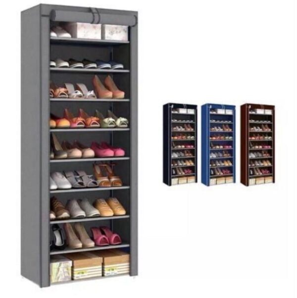 10 Step Shoe Rack